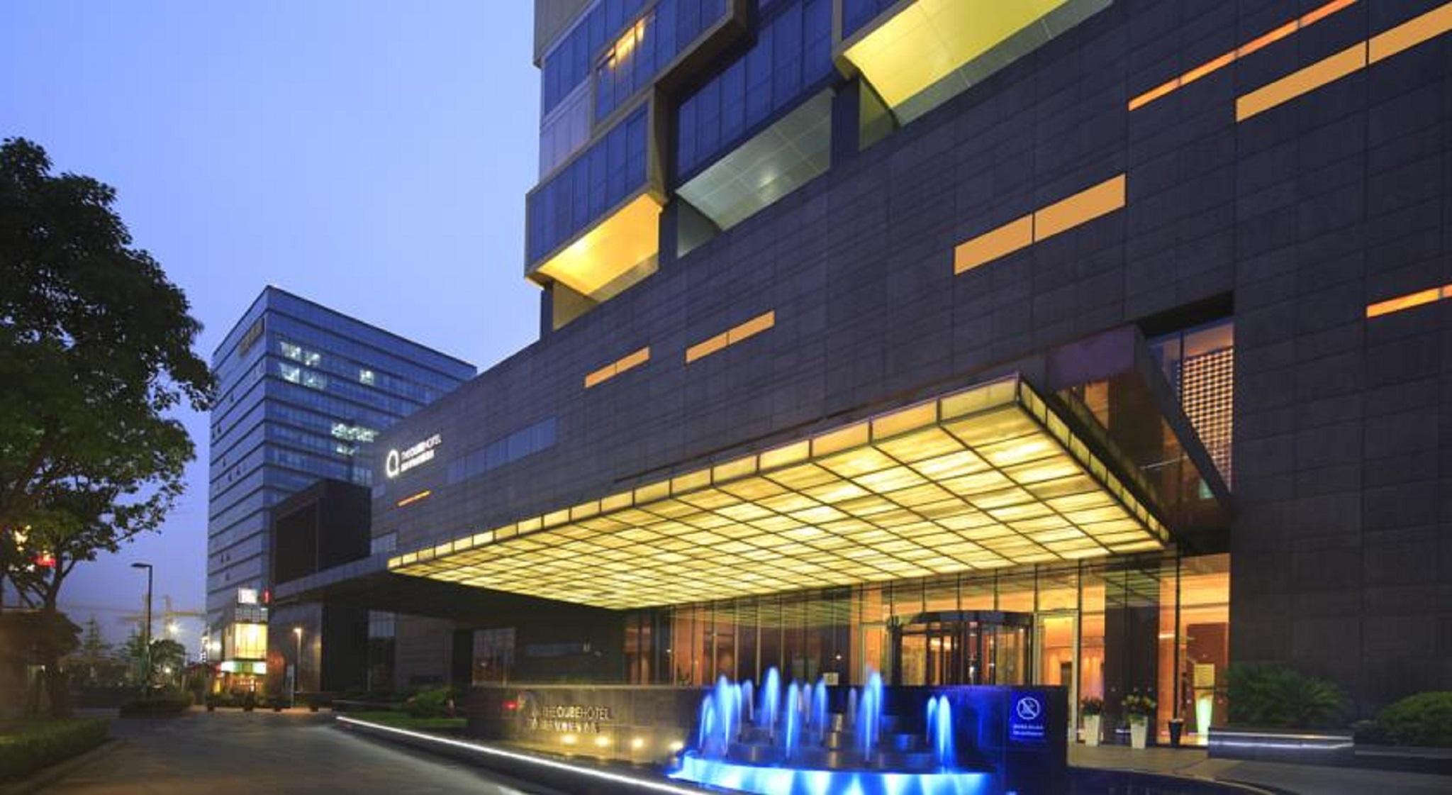 The Qube Hotel Shanghai -Close To Pudong International Airport And Disney Land Eksteriør bilde