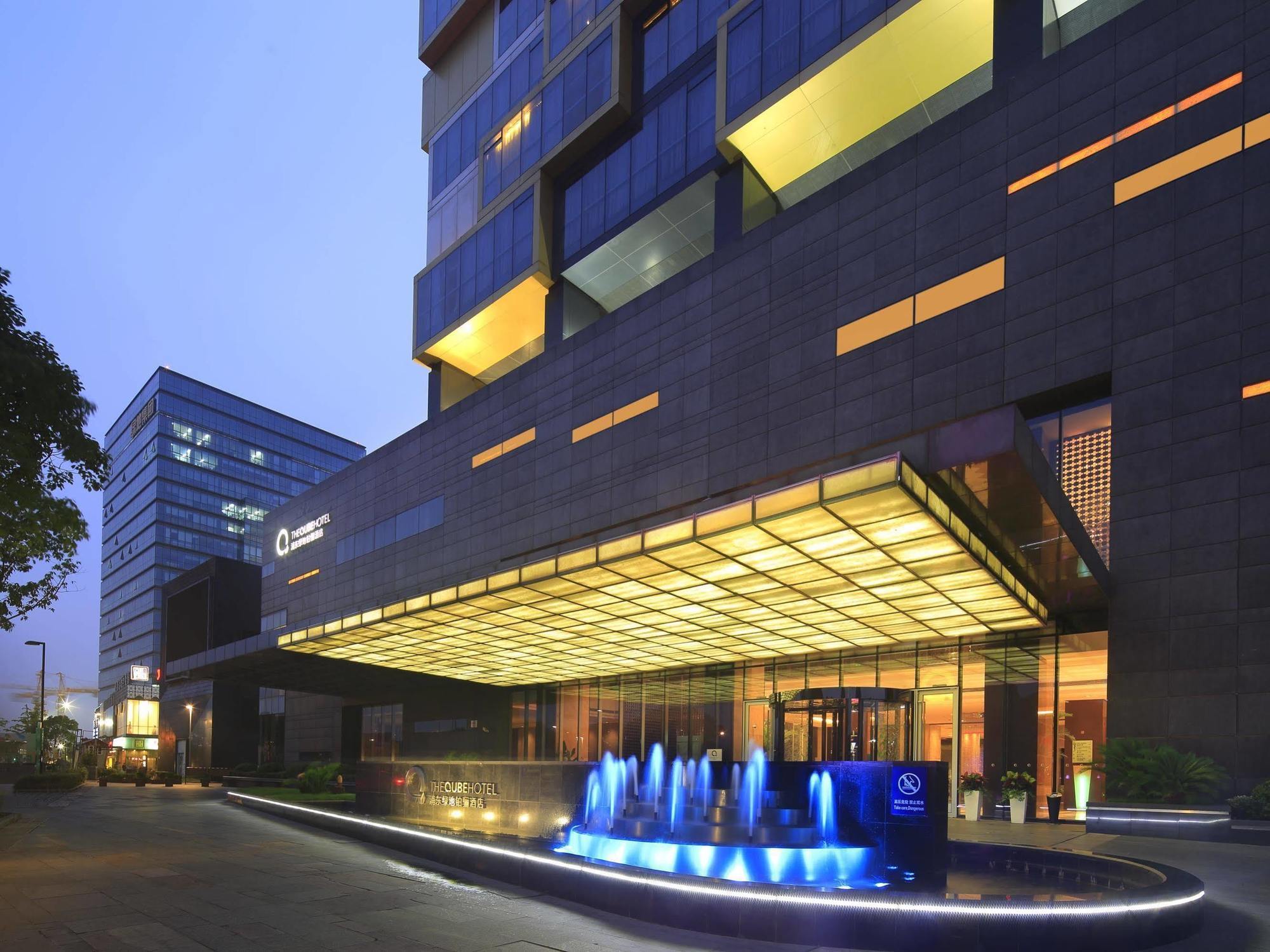 The Qube Hotel Shanghai -Close To Pudong International Airport And Disney Land Eksteriør bilde