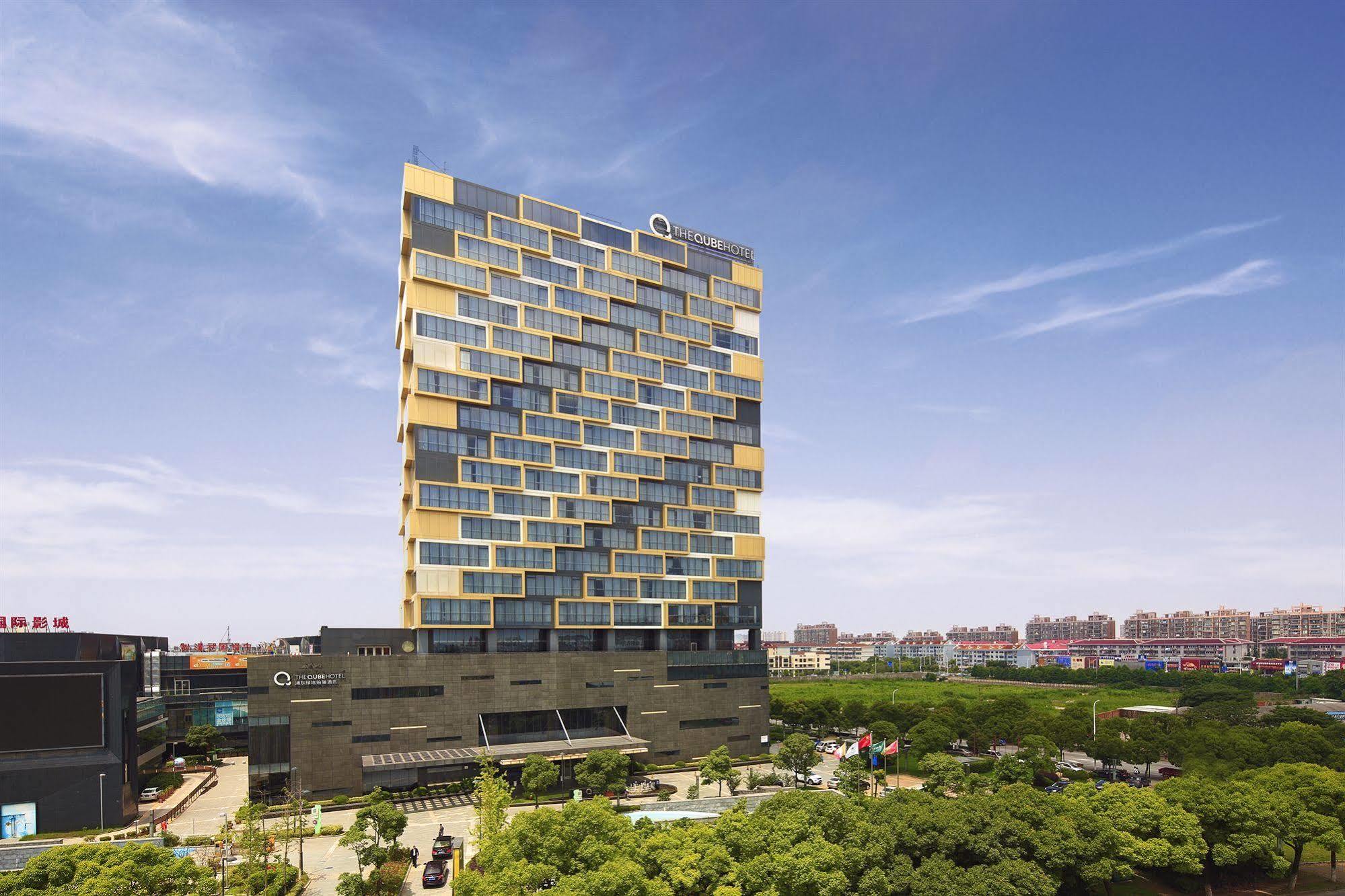 The Qube Hotel Shanghai -Close To Pudong International Airport And Disney Land Eksteriør bilde